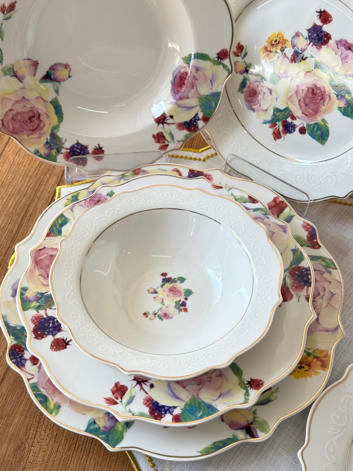 Yemek Takımı Rosabella 24 Parça 6 Kişilik