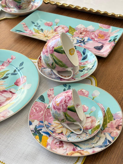 Kahvaltı Takımı 46 Parça 6 Kişilik Full Bloom
