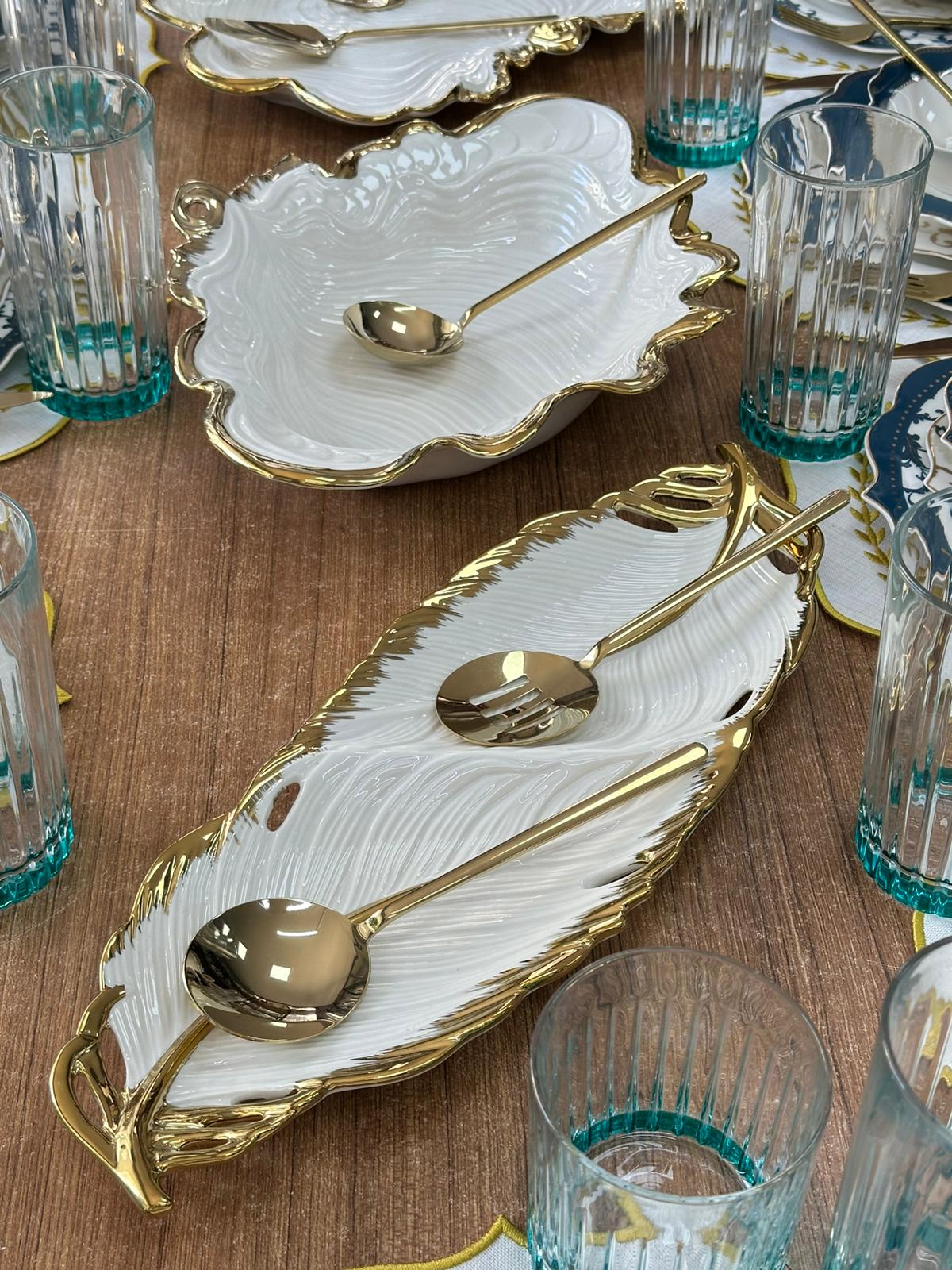 Yemek Takımı 176 Parça 12 Kişilik Azur