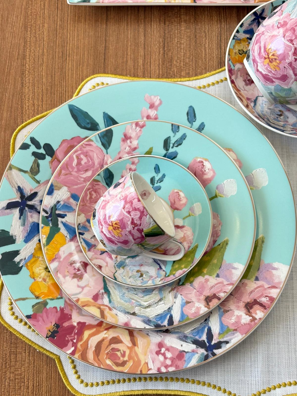 Kahvaltı Takımı 46 Parça 6 Kişilik Full Bloom