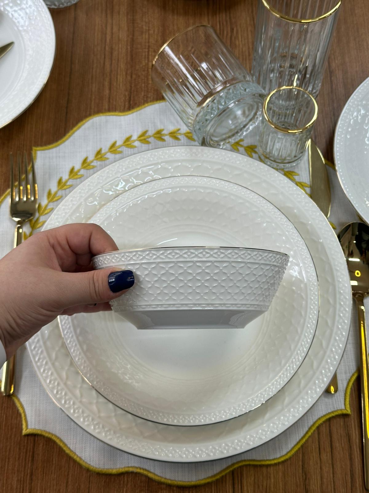 Yemek Takımı 98 Parça 6 Kişilik Cross