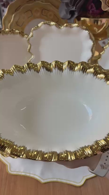 Sofya 7 Parça Gold Servis Seti